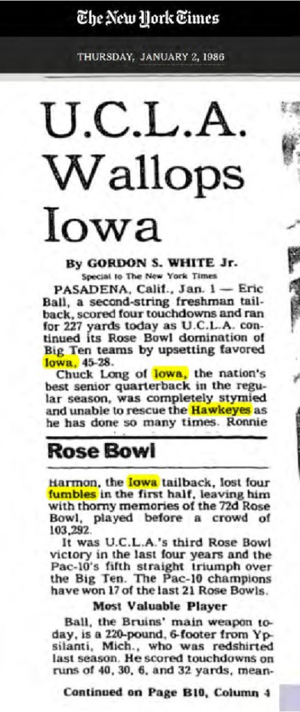 thumbnail of 1986-01-02-ROSE BOWL; U.C.L.A. WALLOPS IOWA – The New York Times_p027-OCR-title-HL-CON