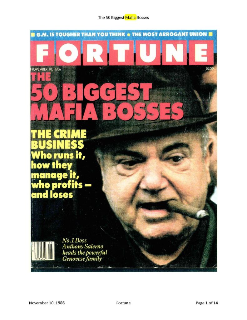 thumbnail of 1986-11-10 Fortune The 50 Bigest Mafia Bosses-title-HL