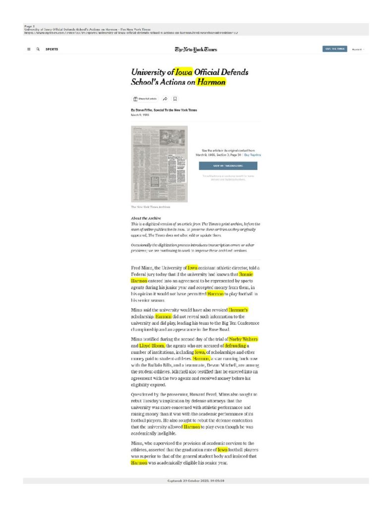 thumbnail of 1989-03-09-University of Iowa Official Defends School’s Actions on Harmon – The New York Times-www.nytimes.com_Redacted-title-OCR-HL