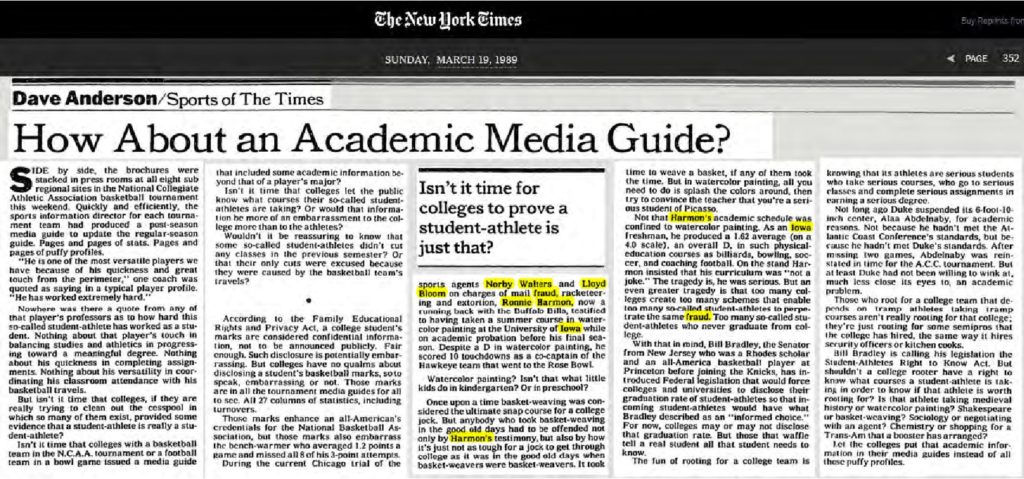 thumbnail of 1989-03-19-Sports of The Times; How About an Academic Media Guide_ – The New York Times_p352-OCR-title-HL