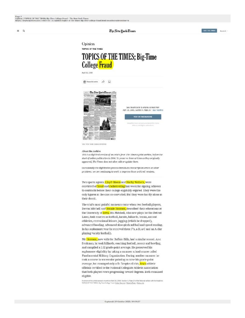thumbnail of 1989-04-16-Opinion-TOPICS OF THE TIMES; Big-Time College Fraud – The New York Times-www.nytimes.com_Redacted-title-OCR-HL