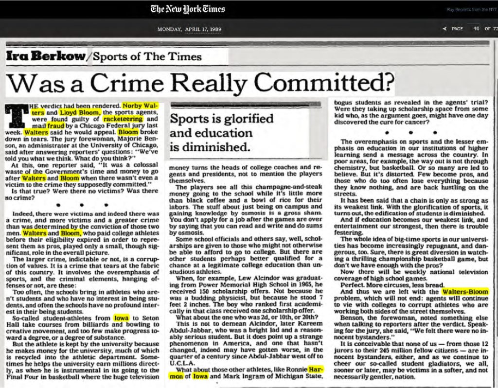 thumbnail of 1989-04-17-SPORTS OF THE TIMES; Was a Crime Really Committed_ – The New York Times_p040-OCR-title-HL