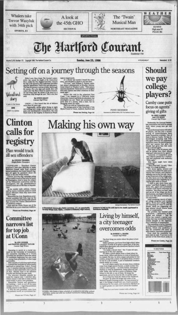 thumbnail of 1996-06-23-Hartford_Courant_Sun__Jun_23__1996_p01-OCR-title-HL-CON